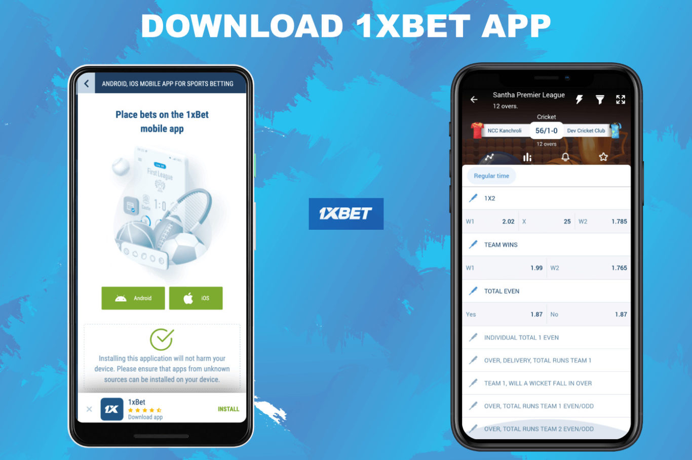 1xBet application